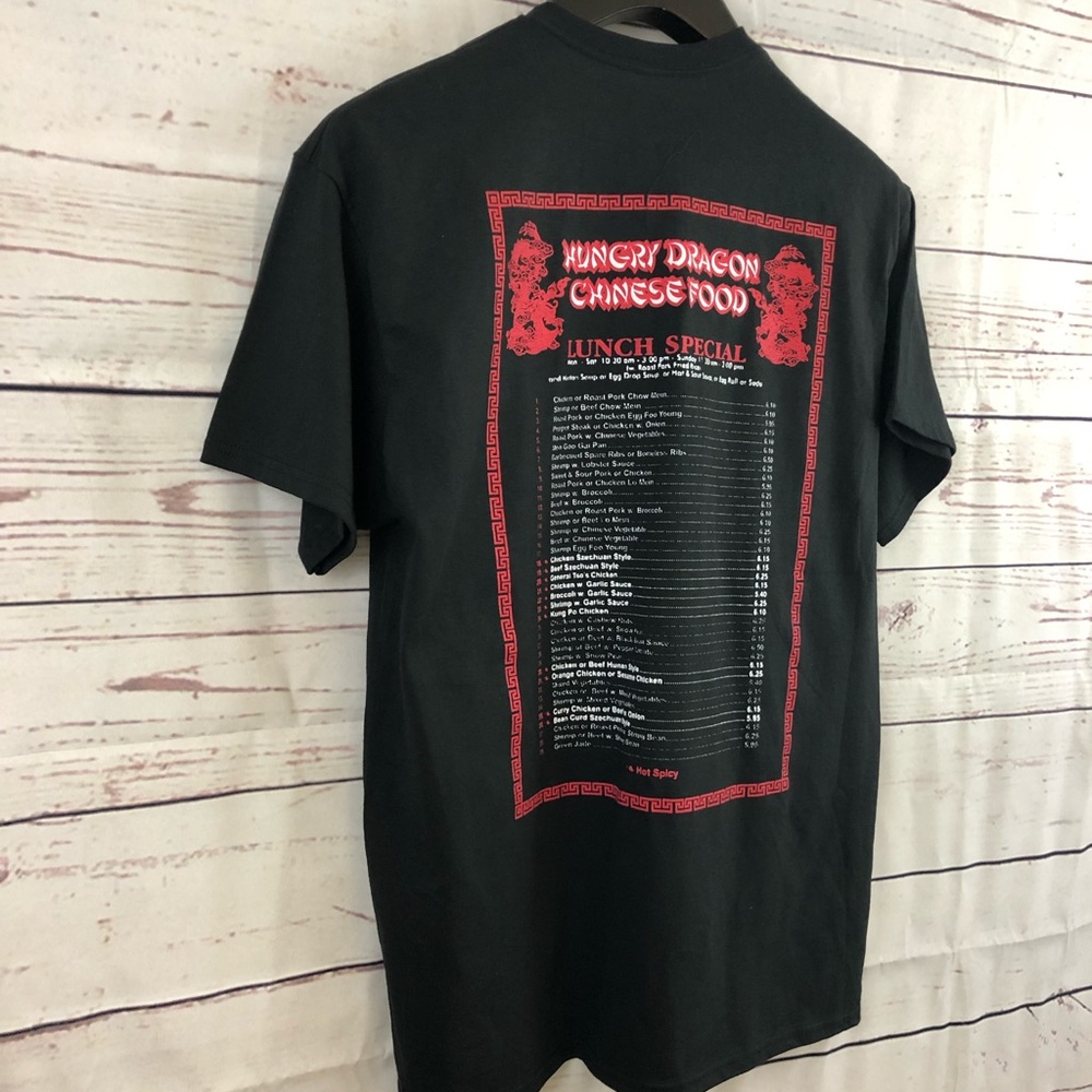 NWOT Hungry Dragon Chinese food tshirt - Picture 7 of 8